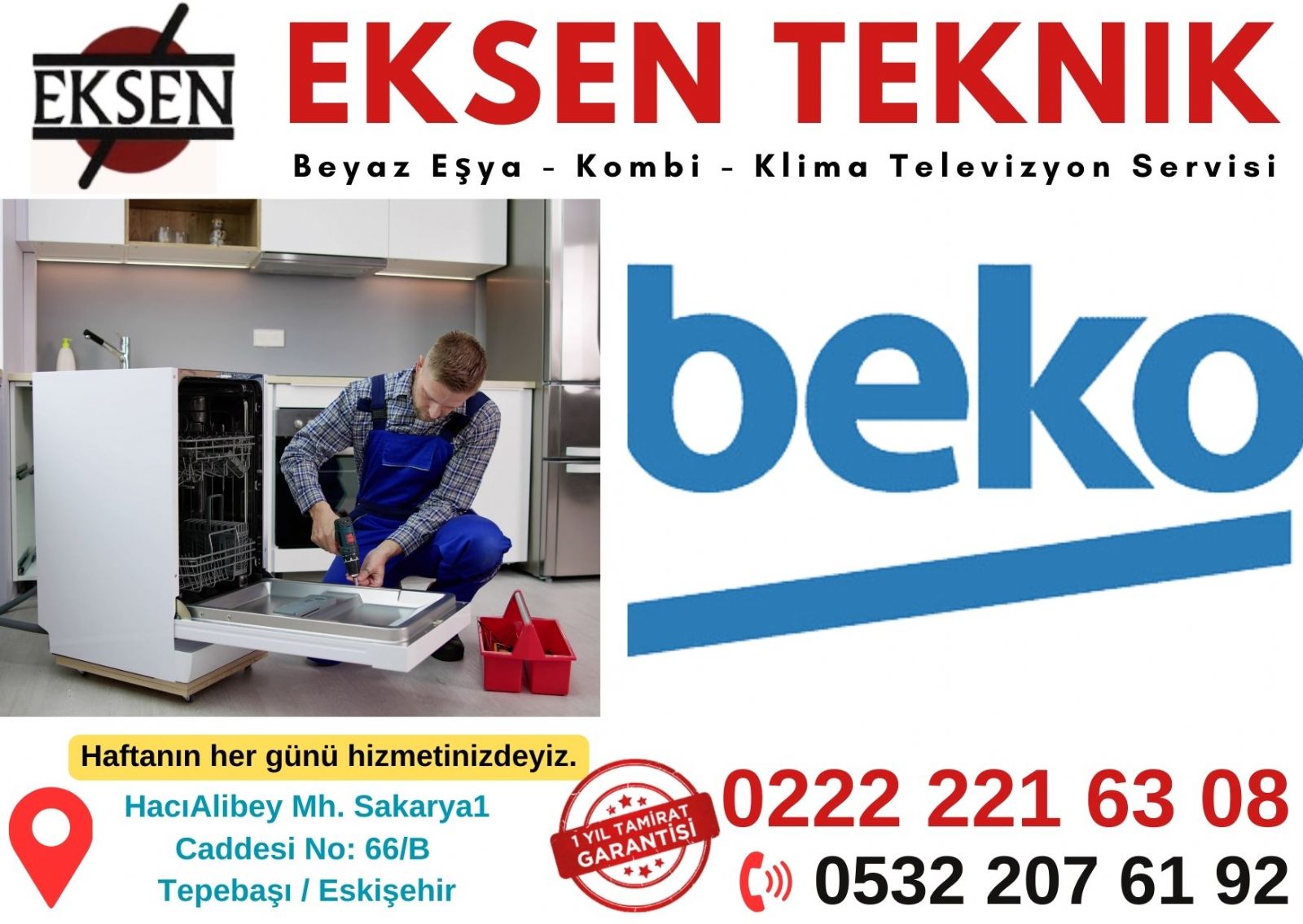 Tepebaşı Eskişehir Beko Servisi